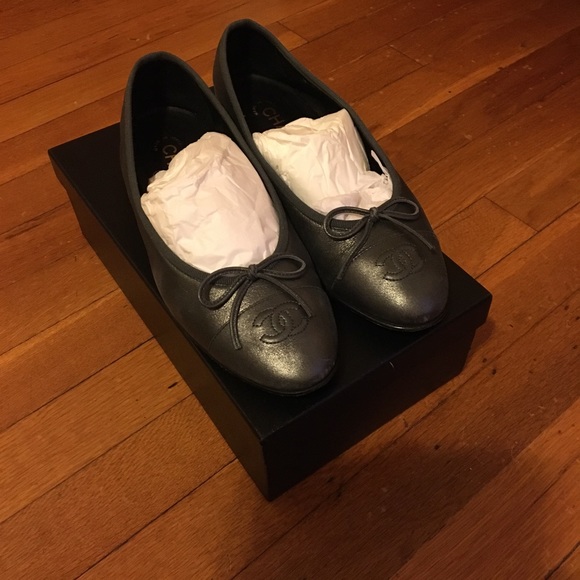 chanel flats 38